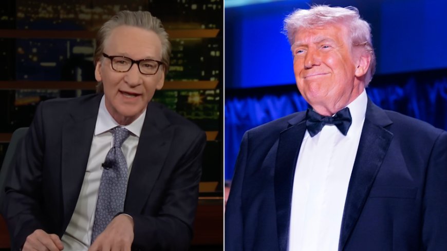 Bill Maher admits he enjoys watching Trump get combative with journalists in tense interviews