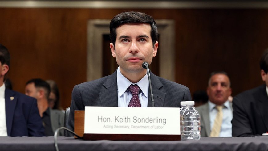 Trump taps acting Labor Secretary Keith Sonderling for permanent role pending Senate confirmation