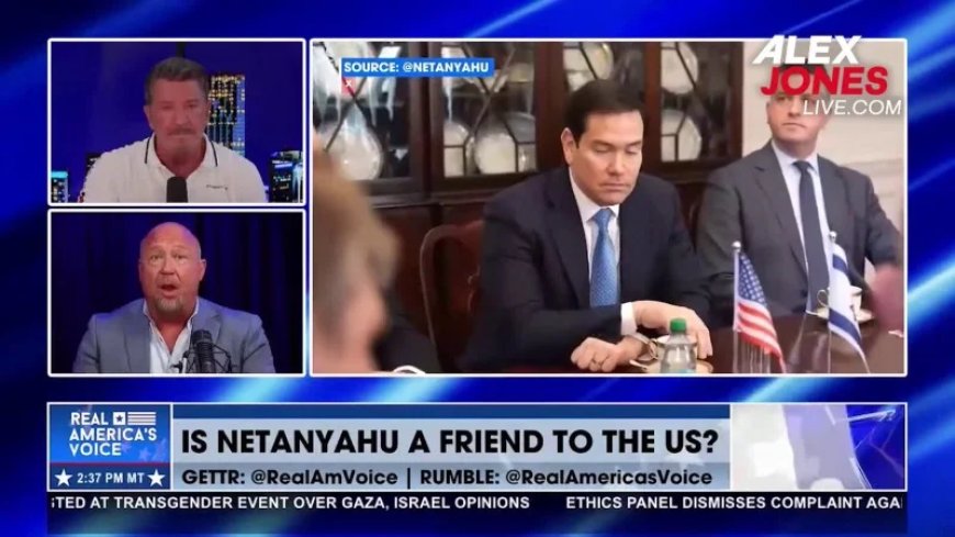 Alex Jones Discusses Israel’s Control Of The US Military & The Iran War With Eric Bolling 