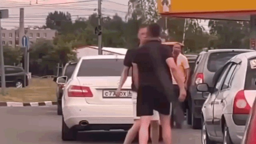 WATCH: Fights break out at Russian gas stations as Putin admits fuel shortages