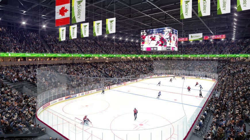 City of Surrey announces 10,000-seat arena and a move for the Vancouver Giants