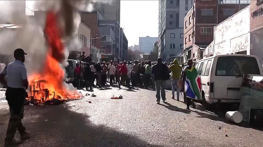 Thousands of police deployed across South Africa as deadly anti-immigration protests spread to multiple cities
