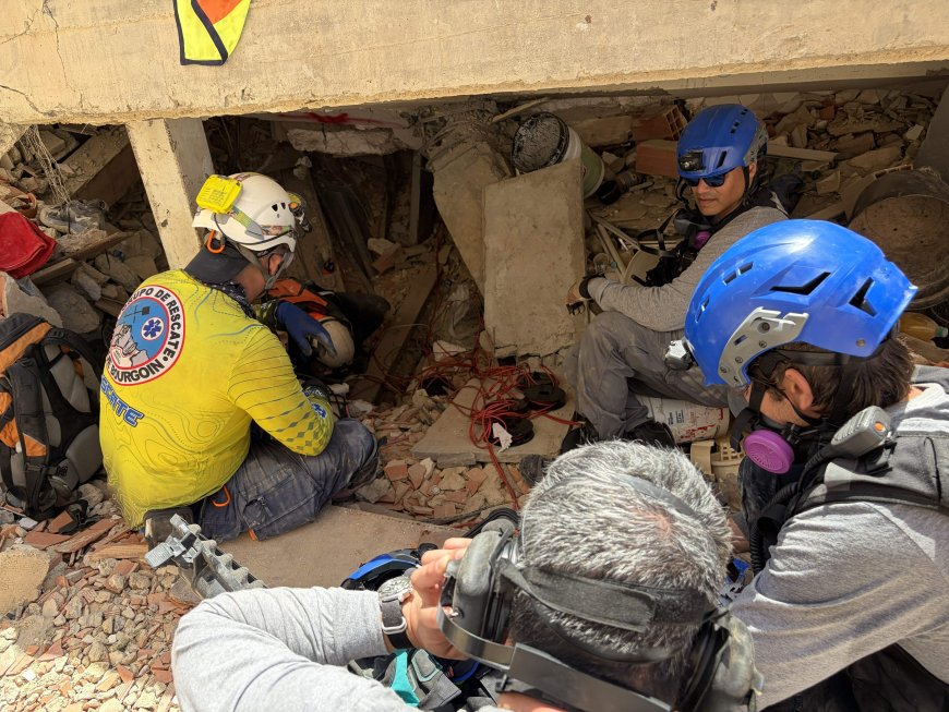 Burnaby Urban Search and Rescue Team share images from Venezuela after earthquakes