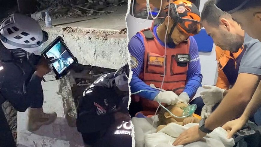 Boy, 2, pulled alive from rubble six days after Venezuela's devastating twin earthquakes