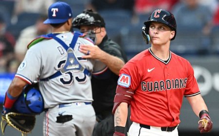 Guardians rookie tosses ball into stands after making second out, costs team go-ahead run