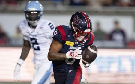 Philpot, Rankin, Alexander CFL players of month