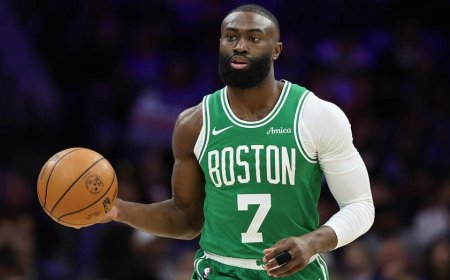 Celtics agree to send Jaylen Brown, 2024 Finals MVP, to 76ers in blockbuster NBA trade: report