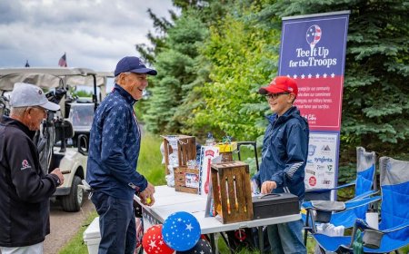 Minnesota brothers lauded for patriotism after raising $60k for veterans group with lemonade stand