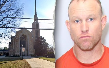 North Carolina man armed with flamethrowers, crossbows, 500 rounds arrested outside church: police