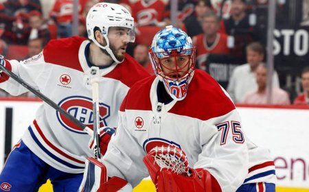 Montreal Canadiens sign goaltender Dobes to three-year extension