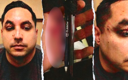 Mexican national made knife from pens, tried stabbing passenger in the brain on Vegas-bound flight, DOJ says