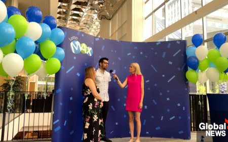 Fishing trip ends with catch of a lifetime for Quebec couple after $40M Lotto Max win