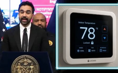 VIDEO: Communist NYC Mayor Mamdani Begs With Residents To Set AC To 78F! 