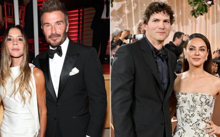 David and Victoria Beckham, Ashton Kutcher and Mila Kunis share an unexpected Fourth of July tradition