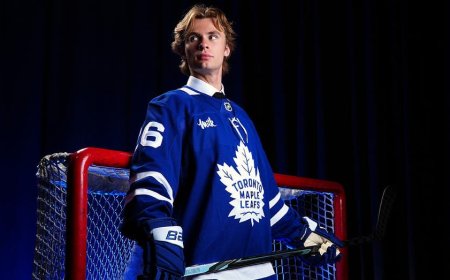 Toronto Maple Leafs top pick Gavin McKenna reveals that he's changing his jersey number
