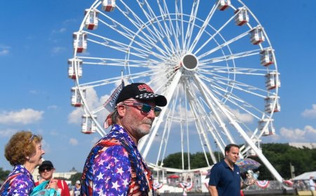 Patriotic pride on display as America 250 guests share reflections: 'Awesome to be here'