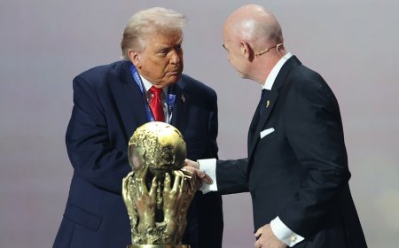 Trump called FIFA president to review Folarin Balogun's red card ahead of USA-Belgium match, source says