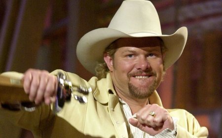 Toby Keith topped the most streamed songs on Spotify in America on Independence Day 2025
