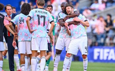 Belgium embarrasses Team USA before breaking out Trump's signature dance celebration after fourth goal