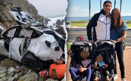 Judge tosses attempted murder case against California dad who allegedly drove family off 300-foot cliff