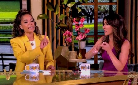 Sunny Hostin called out by fellow 'View' co-host for prior support of Platner in tense exchange