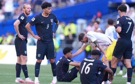 Furious anti-Trump voices cheer US team's crushing World Cup defeat after red card intervention