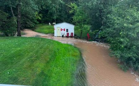 Raging storm batters cottage country straddling Manitoba-Ontario border