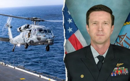 US Navy identifies sailor lost in Arabian Sea after helicopter's emergency water landing