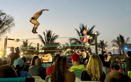 New Jersey pro wrestling promotion bringing the fight to the beach