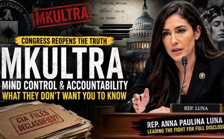CONGRESS REOPENS THE MKULTRA FILES: A NEW HEARING CALLS FOR FULL DISCLOSURE