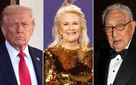 Candice Bergen dishes on dates with Donald Trump and Henry Kissinger