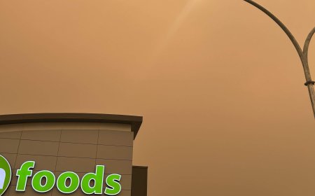 Kamloops skies turn orange as wildfire smoke drifts into region