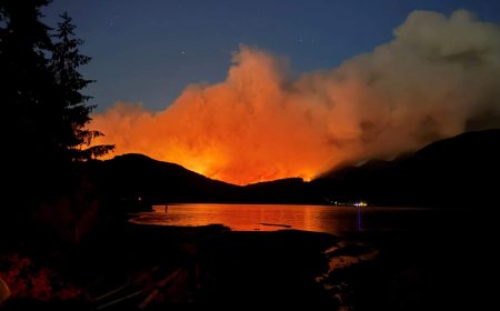 Federal officials set to give wildfire season update as blaze threatens B.C. town