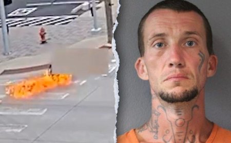 Man arrested after allegedly throwing Molotov cocktail at person in wheelchair near OKC police headquarters