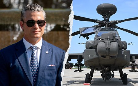 Hegseth steps in to ‘fix’ situation after Apache pilots suspended for ‘Salute from the Shores’ flyover