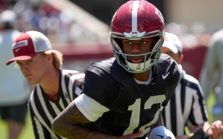 Three intriguing quarterback battles to watch during college football offseason camps