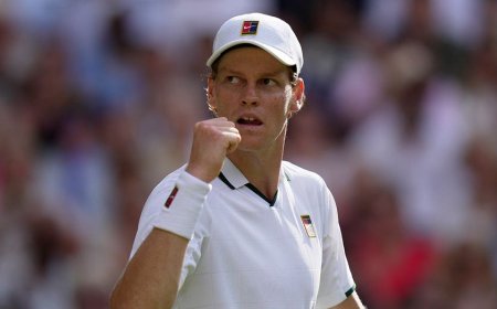 Jannik Sinner dominates Novak Djokovic in Wimbledon semifinal, eyes second straight title