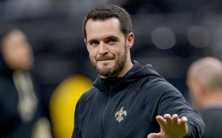 Retired Pro Bowl quarterback Derek Carr says multiple teams have reached out about a comeback