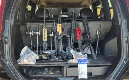 Mexican Suspect Busted Running Guns, Ammo Across Border