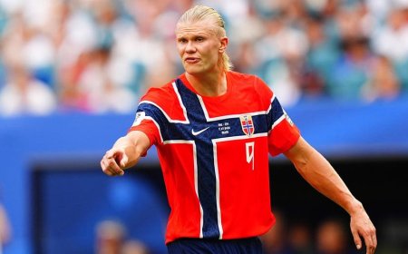 Social media was not impressed by Norway subbing off Erling Haaland with their World Cup on the line