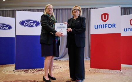 Ford and Unifor strike tentative deal for three-year labour contract
