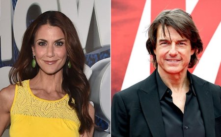 Tom Cruise saved Samantha Harris from getting crushed by a '500-pound' motorcycle