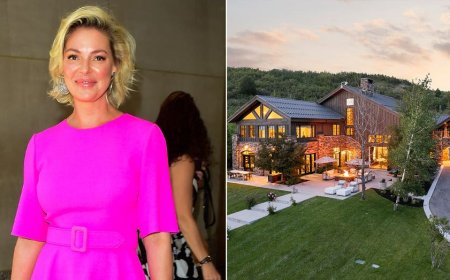 Katherine Heigl lists her Utah home for $10.6M as family prepares to downsize