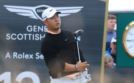 Tom Kim fires a 64 to claim Genesis Scottish Open title and end near-three-year PGA Tour victory drought