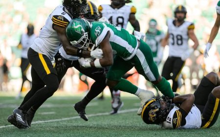 Riders roll past Ticats with strong second half