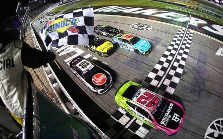 NASCAR's most thrilling race of the year finished at 3 a.m., fans at home were screwed & angry Bubba Wallace