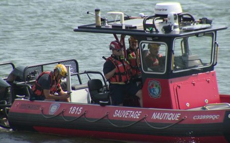 Search for man who jumped into the St. Lawrence in Montreal continues into second day