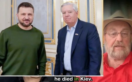 Pentagon Generals Believe Lindsey Graham ‘Died In Kiev,’ Claims Veteran CIA Agent