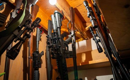 Former MP charged after police seize more than 400 guns from Manitoba home
