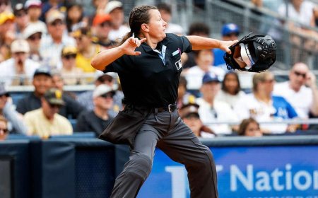 MLB's female ump leaves both teams fuming with odd calls, NASCAR wife hits the beach & Aaron Rodgers emerges!